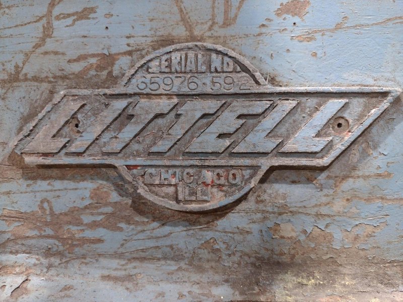 2500 LBS X 20&quot; LITTELL MODEL #25-18 PULL OFF COIL REEL UNCOILER: STOCK #19002