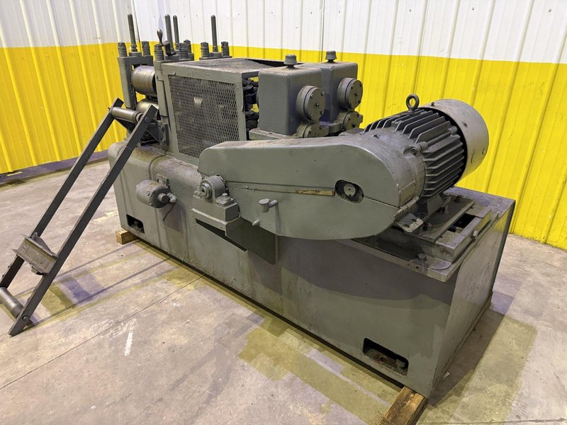 8" WIDE YODER 4-ROLL POWERED COIL FEEDER: YOBRO #24666