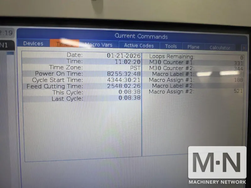 HAAS UMC-500SS CNC Vertical Machining Center, 2021