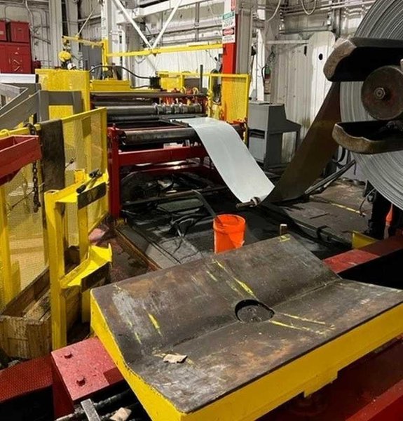 60" x 0.060" x 45,000# Welty Way Slear Line STOCK#3202