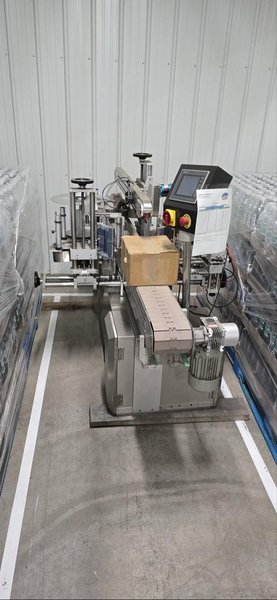 Pack Leader PRO-515 Front and Back Labeler for Round Containers