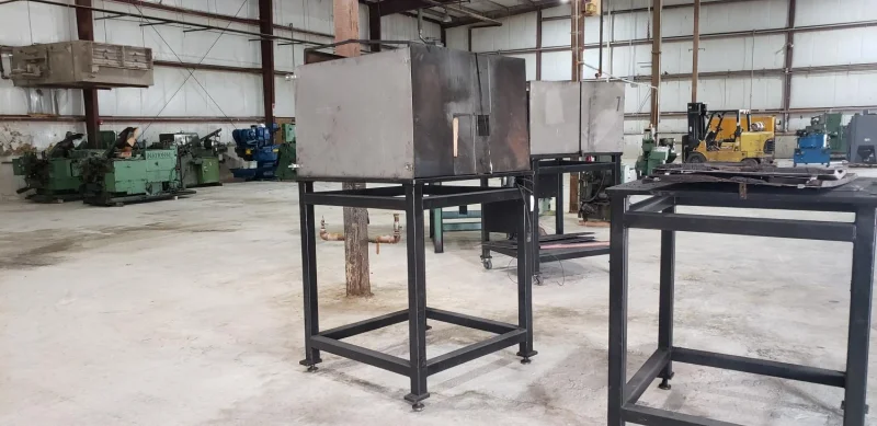 Bowl Stand 46 x 46 x 54 ½ w/enclosure