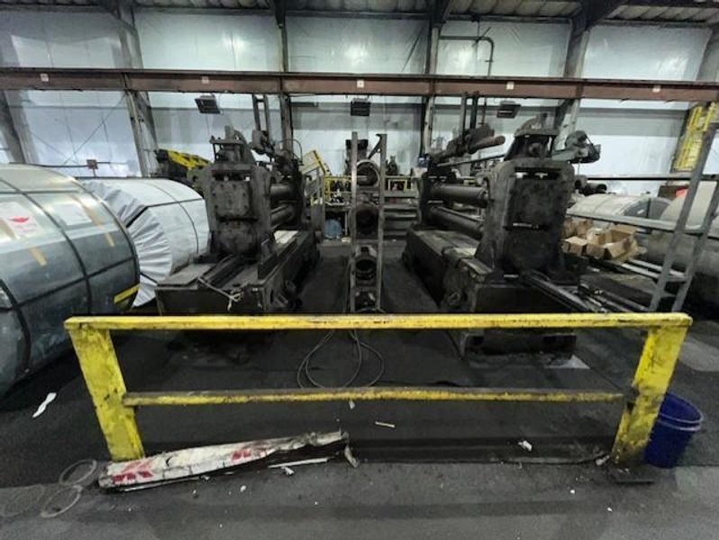 72" X 10" / 52" X 10" PAXSON SLITTER HEADS AND BASE STOCK# 4045