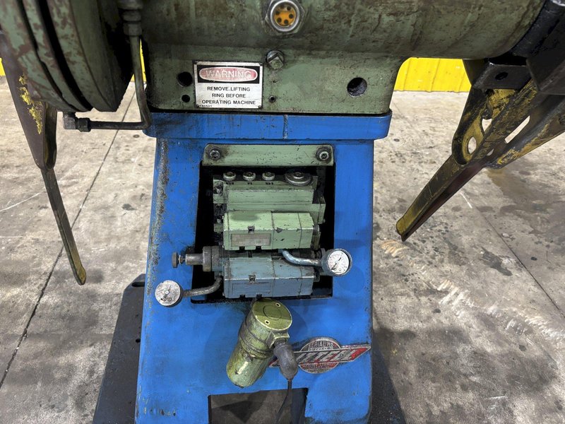 2,000 LBS X 12&quot; LITTELL MODEL #20-12 DOUBLE END PULL OFF UNCOILER COIL REEL: STOCK #23709