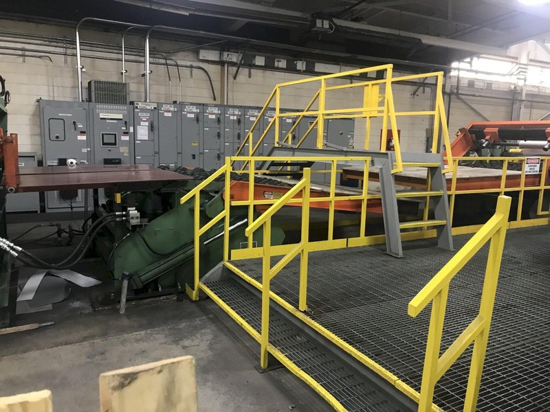 60" X .105" X 40,000 LB HERR VOSS HIGH SPEED CUT TO LENGTH LINE : YOBRO 26152