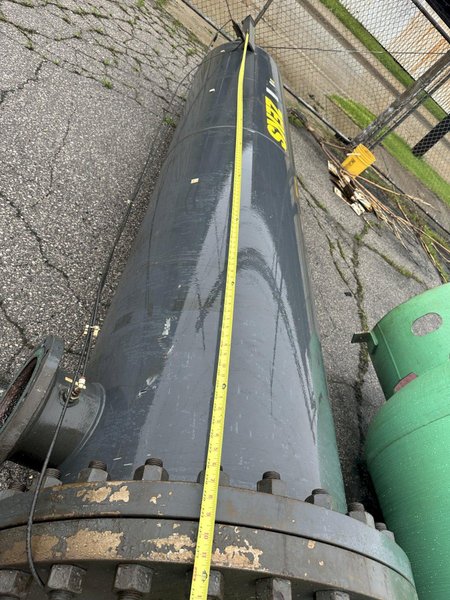 8,000 CFM ZEKS MODEL #8000HDF MIST ELIMINATOR VERTICAL TANK: STOCK #23052