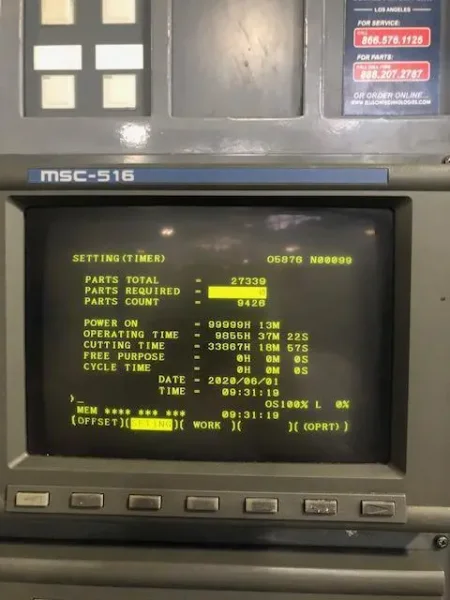 1998 MORI SEIKI SH500 | Machining Centers, Horizontal