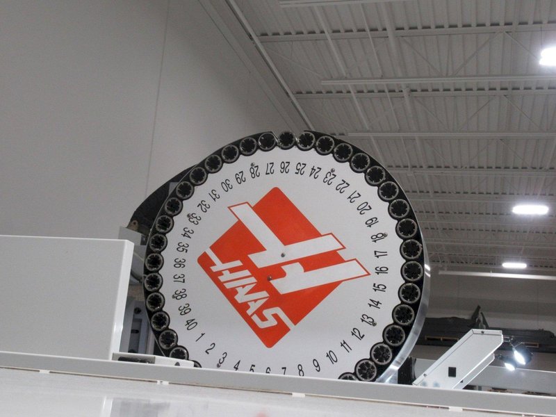 Haas VF-10B/40 CNC Vertical Machining Center, 120&quot; x 32&quot; x 30&quot;, 40 ATC, 2-Speed Gearbox, Probing, TS Coolant, Haas Maincon Control