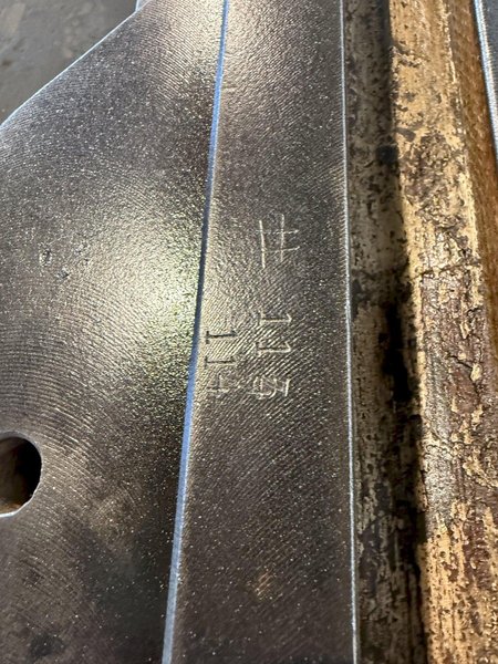 63" X 240" X 6" T-SLOTTED FLOOR PLATE. STOCK # 1002825