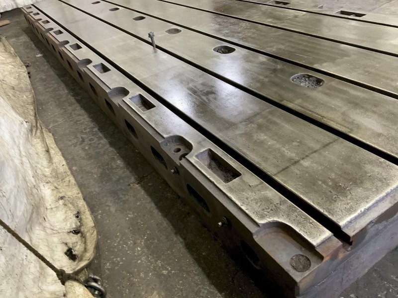 192" X 60" T-SLOTTED FLOOR PLATE: STOCK #81415