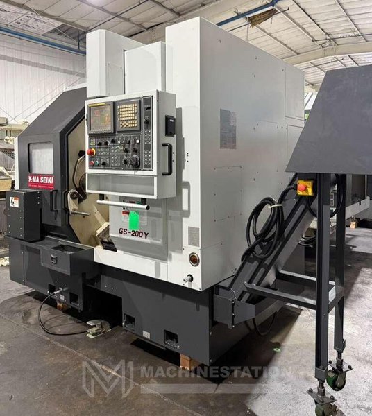 Yama Seiki GS-200Y CNC Turning Center – C Axis Live Tool Y Axis Lathe