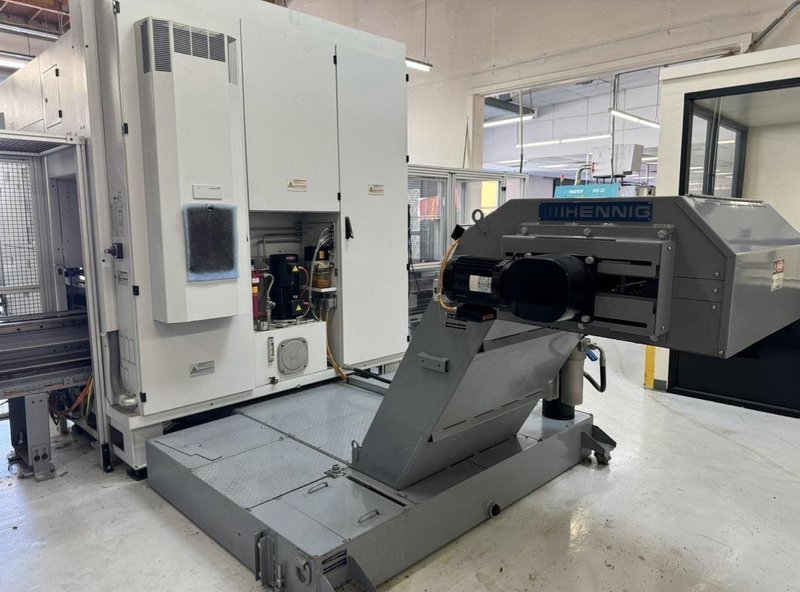 EMAG VL3-DUO CNC Twin Spindle Vertical Turret Lathe, 2018 – Chip Conveyor, Full Automation System