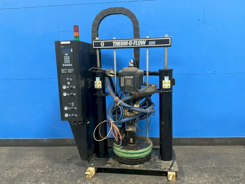 GRACO 123 PSI AIR, 3000 PSI FLUID THERM-O-FLOW HOT MELT SYSTEM  -  TOF200-A-2A1P64BENNN1NNNN
