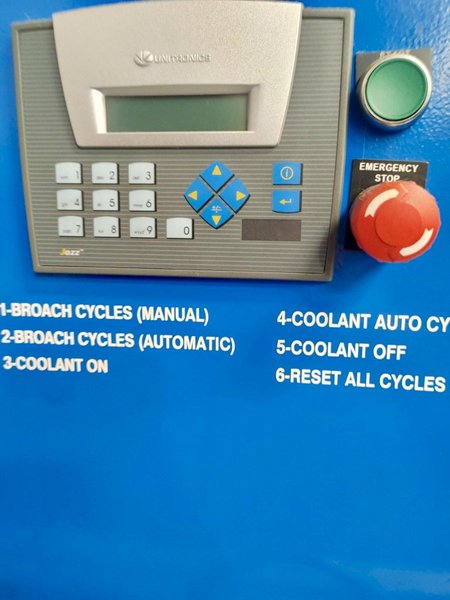 2.5 Ton Mini Broach 3A Broaching Machine, 2019