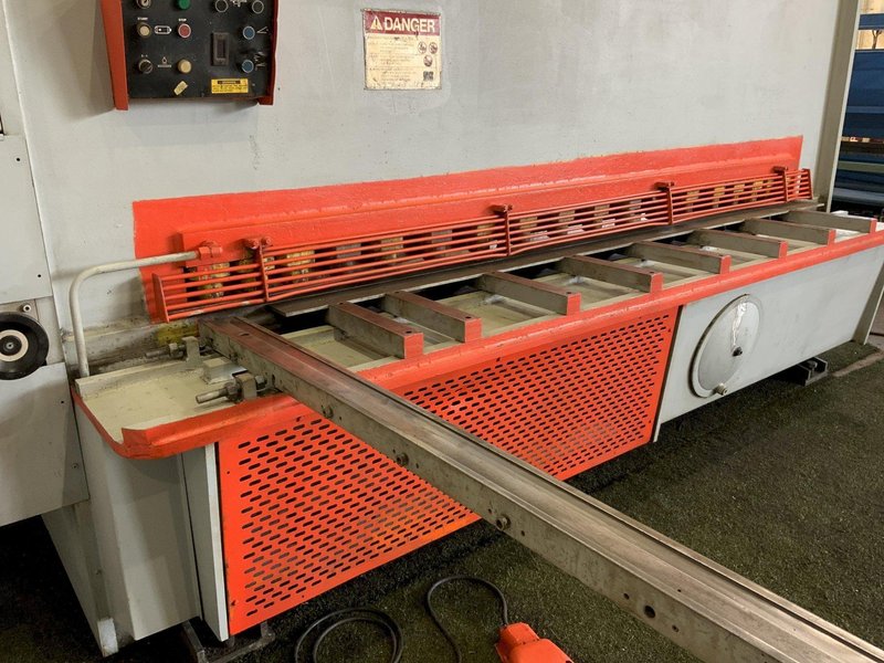 10' X 1/2" ATLANTIC SHEAR MODEL HDS10X1T2 HYDRAULIC SQUARING SHEAR: STOCK #81294