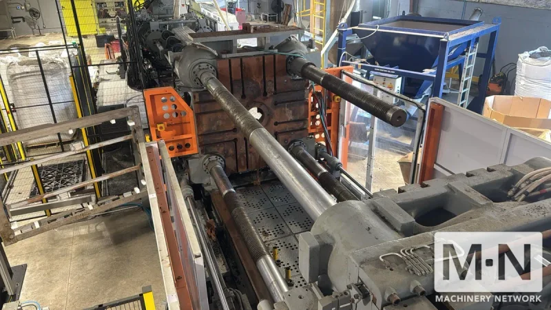 770 TON 1403 OZ CHEN HSONG MODEL SM700-TP-SVP/2 INJECTION MOLDING MACHINE MFG 2024