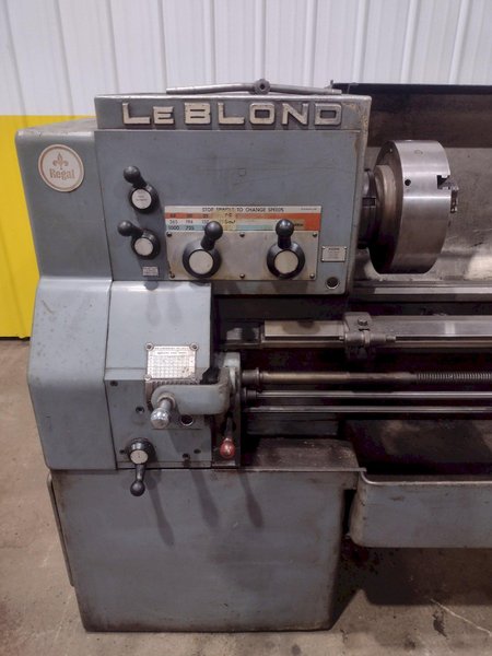 19" x 54" LEBLOND MODEL #7E REGAL ENGINE LATHE, 1.75" HOLE: STOCK #19469