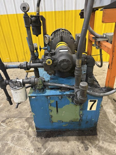 15 HP HYDRAULIC POWER UNIT INCLUDING TANK AND CHILLER : YOBRO #25414