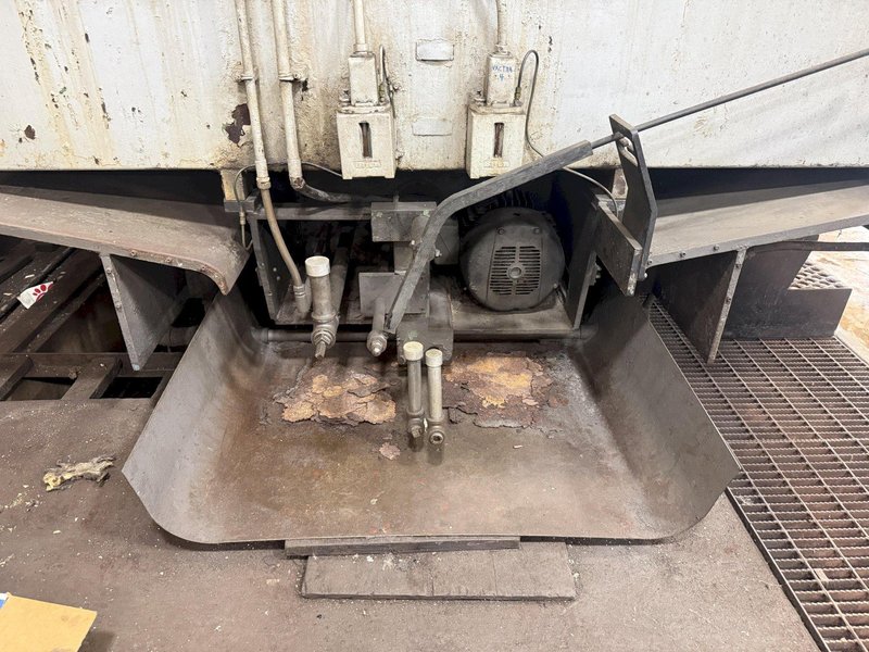 84” X 100 HP BLANCHARD MODEL #42-84 ROTARY SURFACE GRINDER : YOBRO #25951
