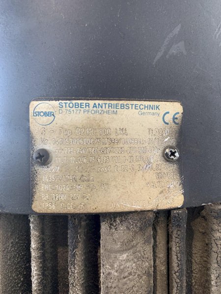 8,000 LB  X 12" ARKU AH3000/2/350/FU-4Q DOUBLE END POWERED COIL REEL/UNCOILER. STOCK # 0644723