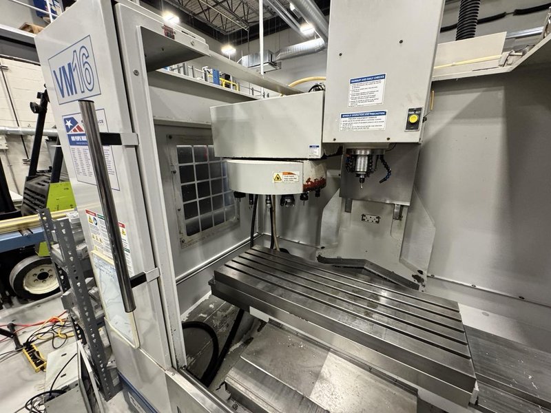 Milltronics VM16 VMC, 2009 – Coolant Through Spindle