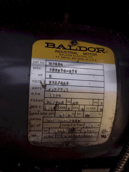 13&quot; X 36&quot; SOUTHBEND MODEL #G-26T ENGINE LATHE: STOCK #17217