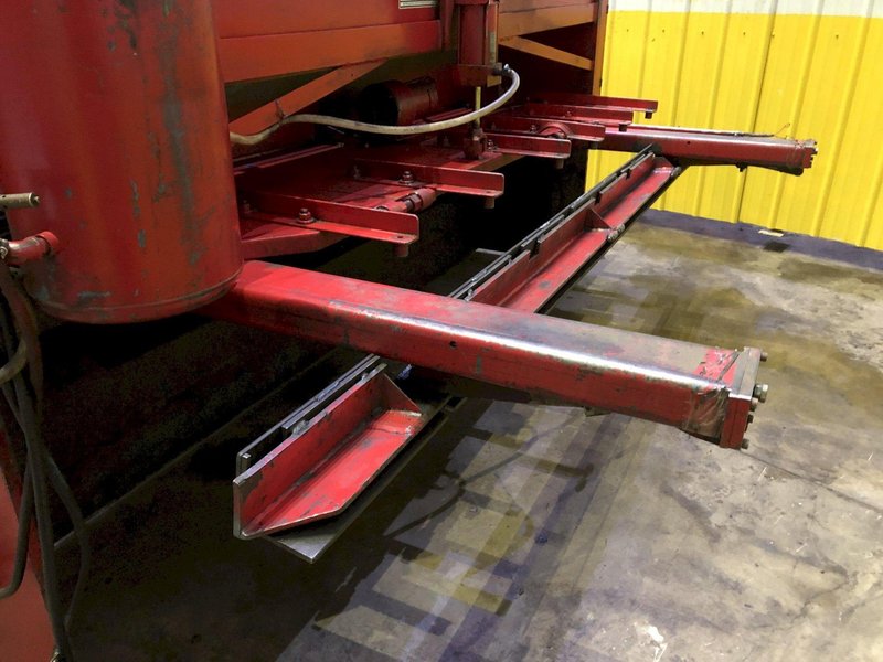 10&#039; X 10 GAUGE ALLSTEEL METAL HYDRAULIC POWER SQUARING SHEAR: STOCK #18315