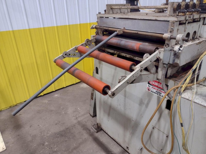 24&quot; WIDE X .093-.250&quot; X 6,000 LB LITTELL SERVO COIL FEED LINE: STOCK #19223