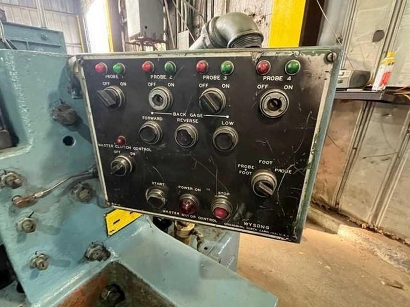 0.250&quot; x 10&#039; Wysong Power Sq. Shear