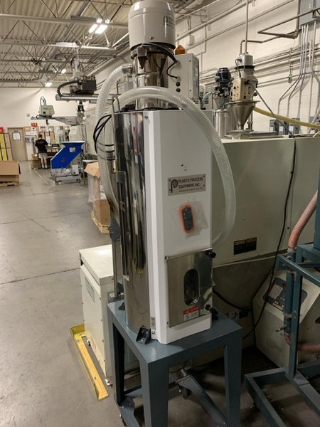 Plastic Process Equipment Auxiliary Line Package – 5 Units: TCU, Dryer, Loader (Matched OEM Set)