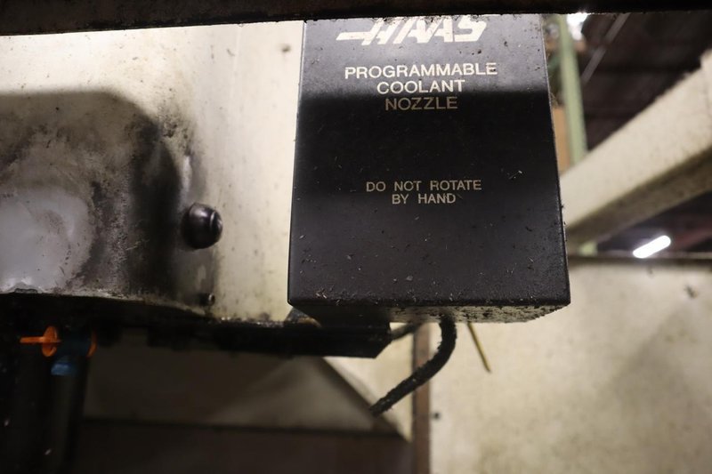 Haas VF-4 CNC Vertical Machining Center, 20 Station Carousel  Tool Changer, 7500 RPM Spindle, Chip Auger, Programmable Coolant- Auction Item