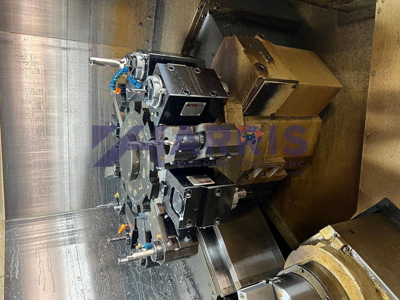 USED, OKUMA GENOS L300MYW CNC LATHE