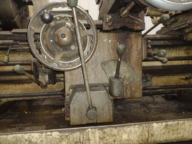 #2A WARNER &amp; SWASEY MODEL #M-3470 TURRET LATHE WITH CROSS SLIDING TURRET, " HOLE: YOBRO #24548