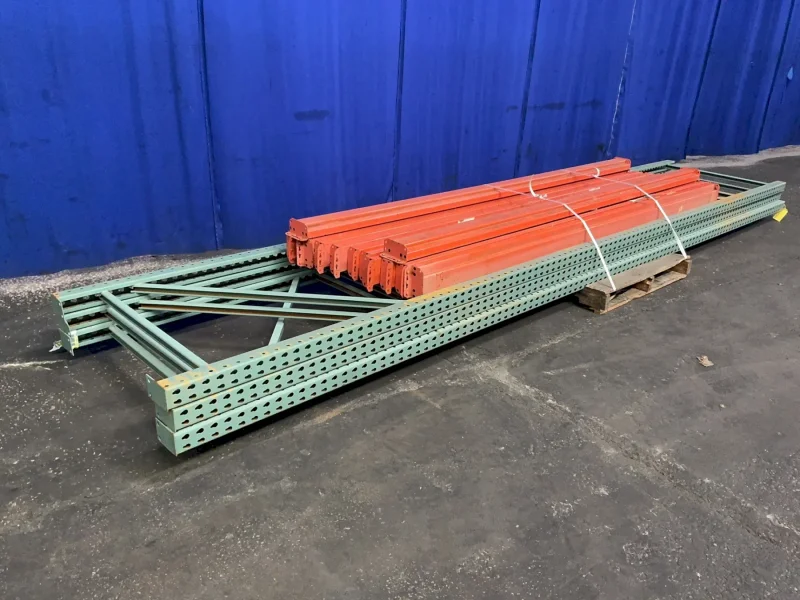 HUSKY 42" x 216" PALLET RACKING  -  TEAR DROP