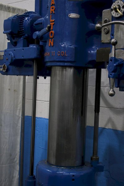 5&#039; X 11&quot; CARLTON RADIAL ARM DRILL: STOCK #76152