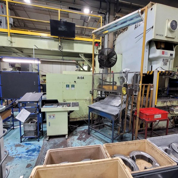 AIDA MODEL NCTHL-300/10-6R INTER PRESS LINE PACER TRANFER SYSTEM: STOCK #22205
