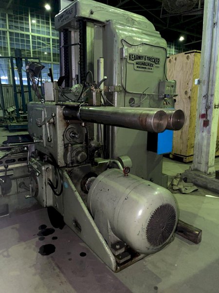 30 HP X 24&quot; X 92&quot; KEARNEY &amp; TRECKER MODEL #CSM SIMPLEX BED TYPE MILLING MACHINE: STOCK #14797