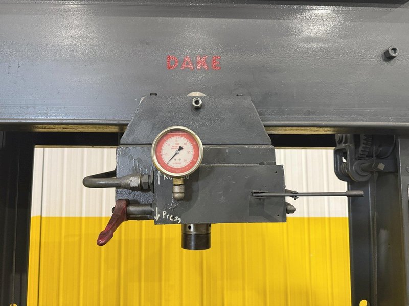 150 TON DAKE MODEL #5-150 HYDRAULIC H-FRAME PRESS: YOBRO #24148