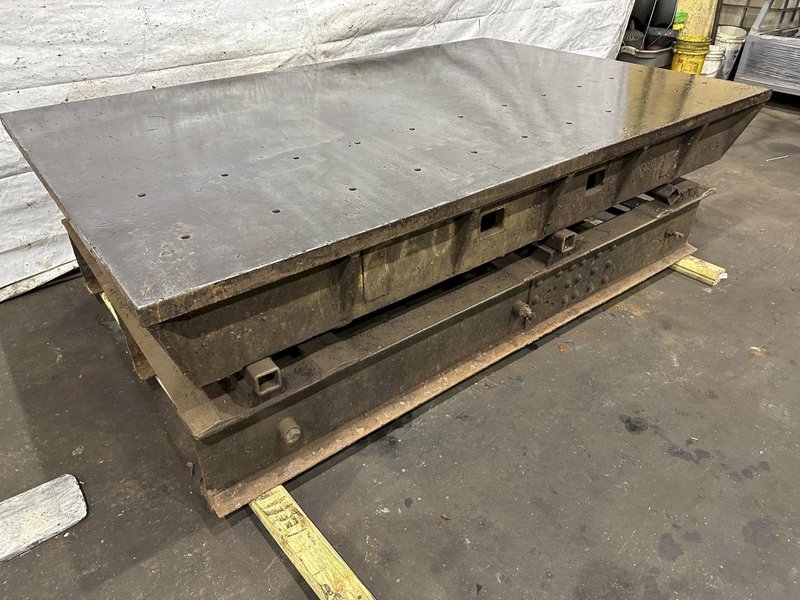 66&#039; X 102&quot; X 30&quot; STEEL WELDING TABLE 102&quot;x 66&quot;: STOCK #77407