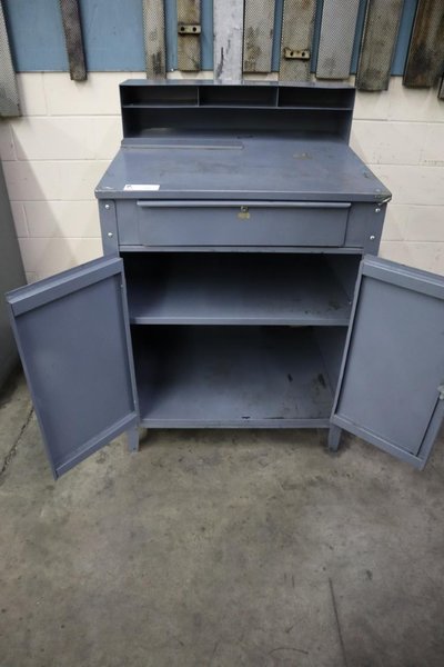 Metal Shipping Desk- Auction Item