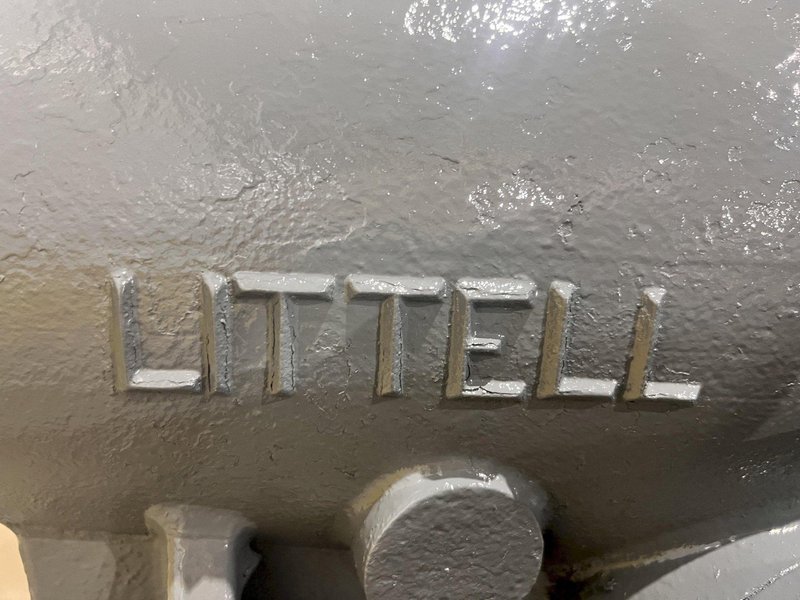 2,500 LB X 18&quot; LITTELL MODEL #25-18 MOTORIZED COIL REEL UNCOILER: STOCK #19908