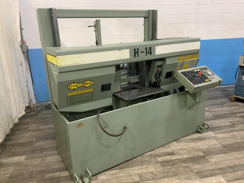 14" X 14" HYD-MECH MODEL H-14 HORIZONTAL BAND SAW: STOCK #81079