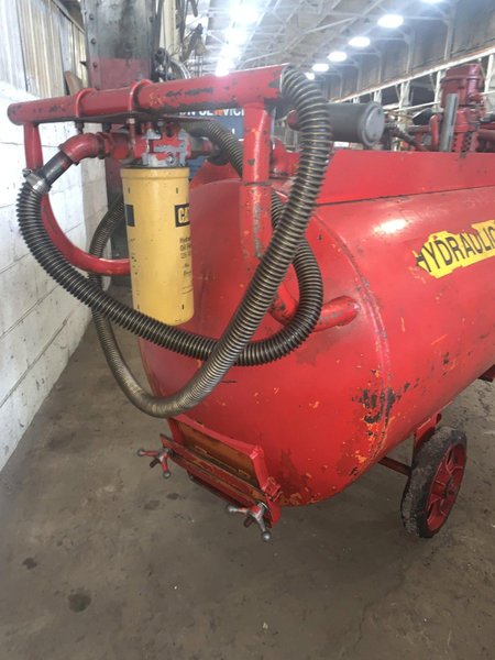 50 GALLON MOBILE PNEUMATIC FLUID TRANSFER TANK: STOCK #12292