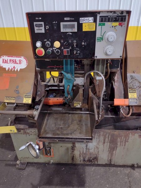 12" x 12" KALAMAZOO MODEL KC12AX AUTOMATIC HORIZONTAL BANDSAW: STOCK #18793