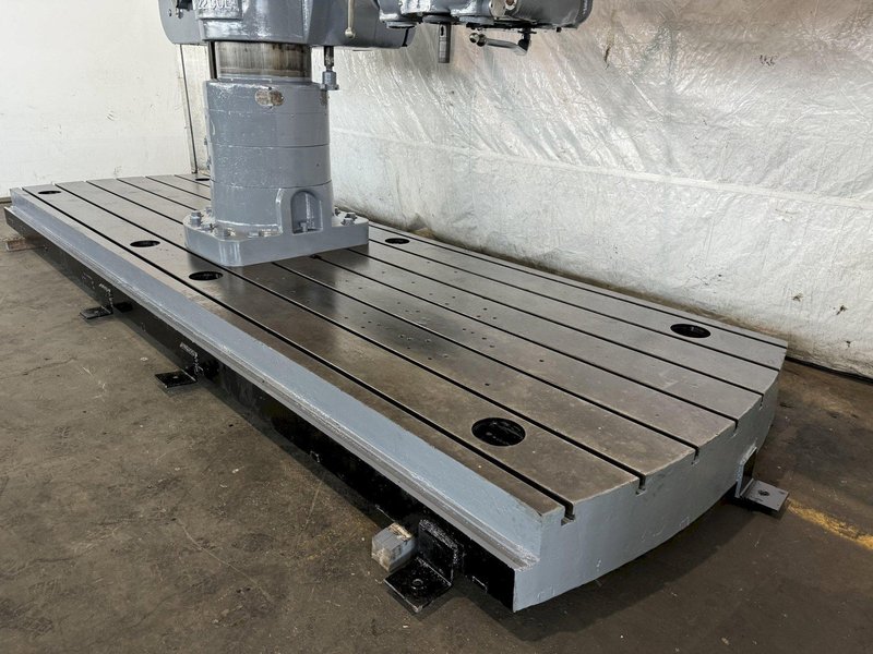 8&#039; X 22&quot; CARLTON NATCO 5A RADIAL ARM DRILL. STOCK # 0893524