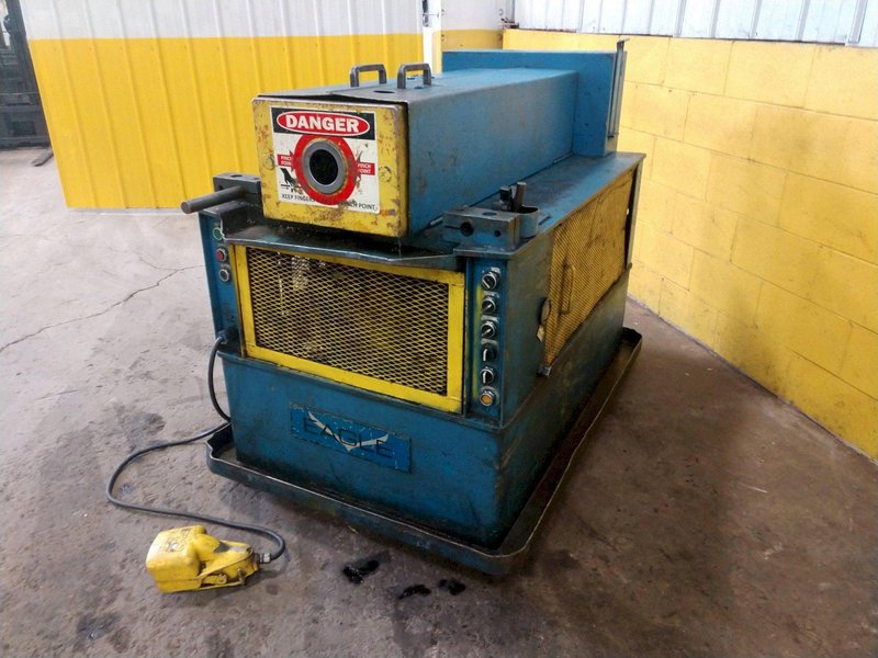 3&quot; EAGLE MODEL #I/O HYDRAULIC END FORMING MACHINE: STOCK #14106