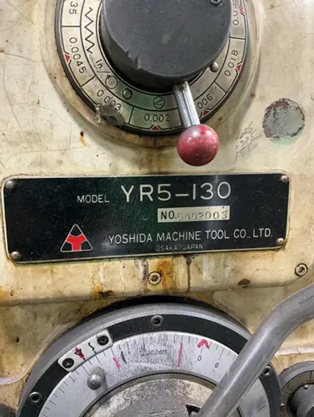 YOSHIDA 12” X 4 1/2’ RADIAL DRILL PRESS  -  YR5-130