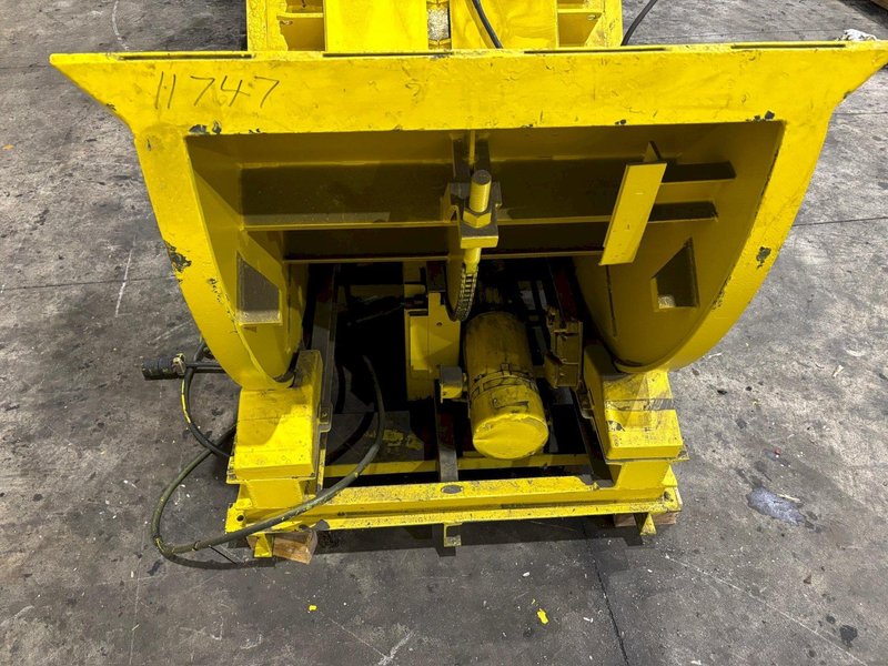6,000 LBS X 36” X 36” WEST BEND POWERED COIL FLIPPER UPENDER: YOBRO #24353