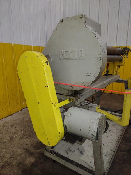 37" PECK, STOW &amp; WILCOX MODEL #416E MOTORIZED PLATE BENDING ROLL: YOBRO #25702