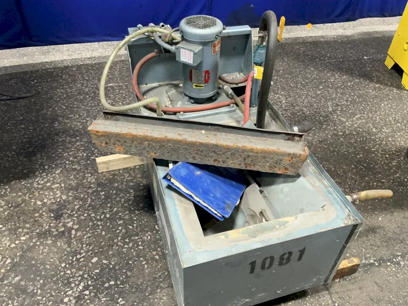 BETTER ENGINEERING 40" ROTARY PARTS WASHER  -  F-4000P